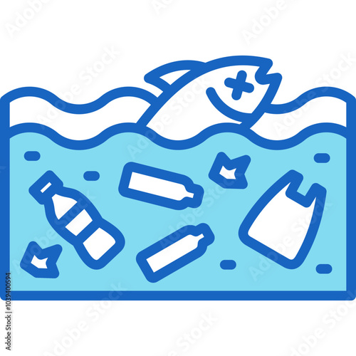 Water Pollution Icon