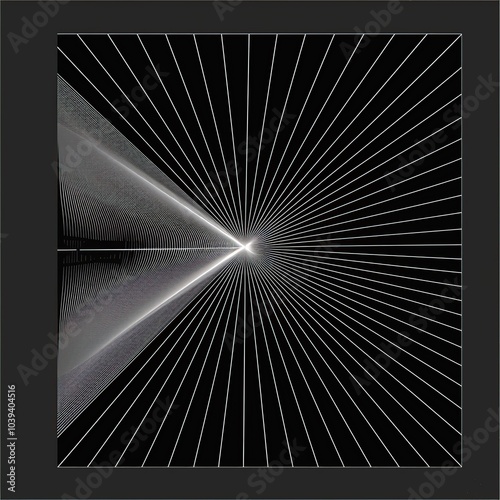 Elegant Diagram of the Double Slit Experiment photo