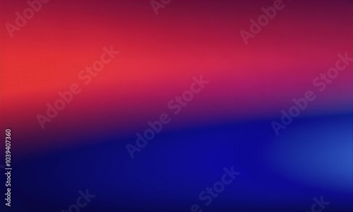 Abstract blurred red and blue gradient background vector presentation design, minimalistic