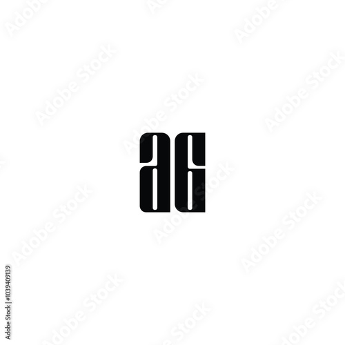Free Download AG monogram logo design letter text name symbol monochrome logotype alphabet character simple logo - GFXLoad