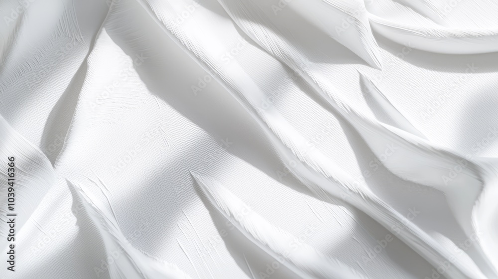 Obraz premium Minimalist Luxury Canvas Backdrop Mockup for Skincare Imagery with Cinematic Light