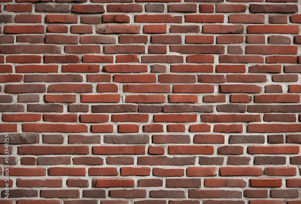 Fototapeta premium red brick wall background