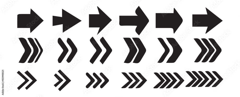 Arrow vector collection. Arrow. Cursor. Modern simple arrows. Vector illustration eps Arrow vector collection. Arrow. Cursor. Modern simple arrows. Vector illustration eps