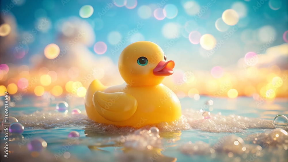 Surreal Rubber Duck Thin Line for Baby Bathing Toy Design in Children's Websites and Mobile Applications, Cute Kid Duck Pictogram for Playful User Experience Surreal Rubber Duck Thin Line for Baby Bathing Toy Design in Children's Websites and Mobile Applications, Cute Kid Duck Pictogram for Playful User Experience