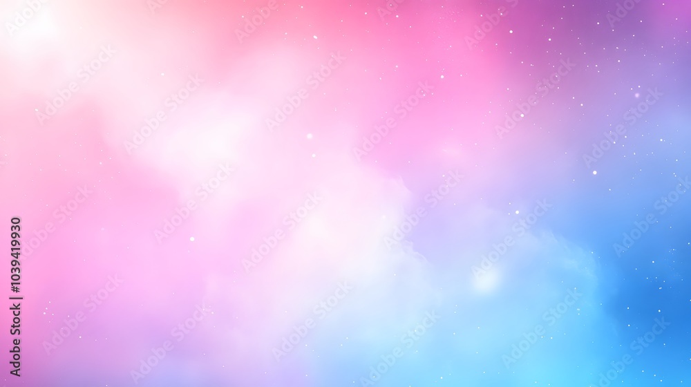 Abstract pastel clouds in pink, blue, and purple tones, creating a dreamy and ethereal atmosphere with twinkling stars.. Abstract pastel clouds in pink, blue, and purple tones, creating a dreamy and ethereal atmosphere with twinkling stars..