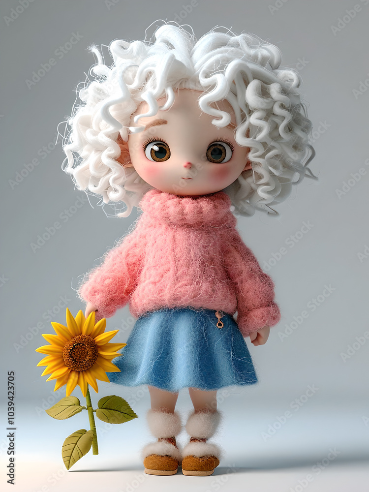 Fototapeta premium Babe Doll Girl