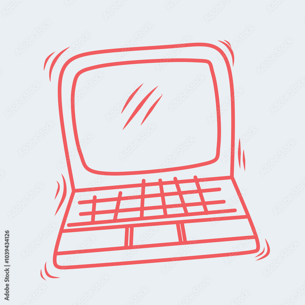 sosmed doLaptop social media elements vector doodle illustration, hand drawn elementsodle 3.eps sosmed doLaptop social media elements vector doodle illustration, hand drawn elementsodle 3.eps
