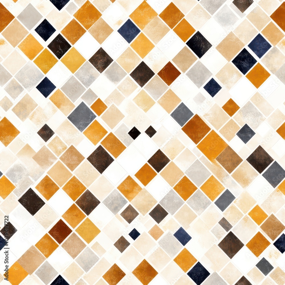 Vibrant Indian Mosaic Pattern Inspired Art Vibrant Indian Mosaic Pattern Inspired Art