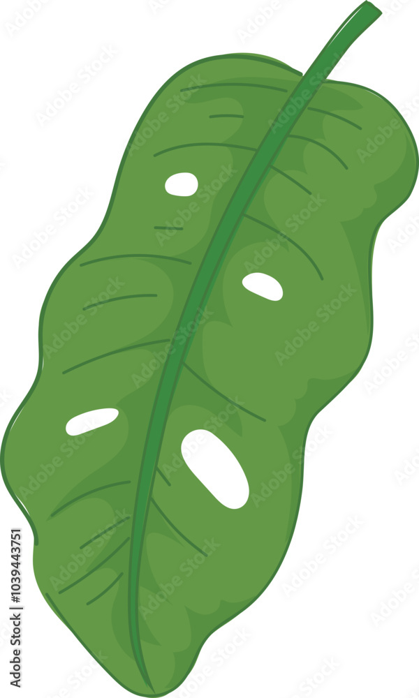 Green leaf design on white background. Vector illustration. Green leaf design on white background. Vector illustration.