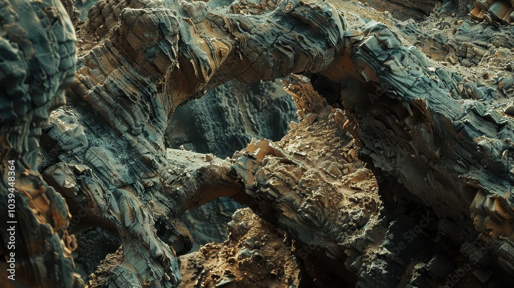 Delicate Rock Formations with Intricate Carvings Delicate Rock Formations with Intricate Carvings