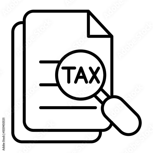 Tax Notice.line icon
