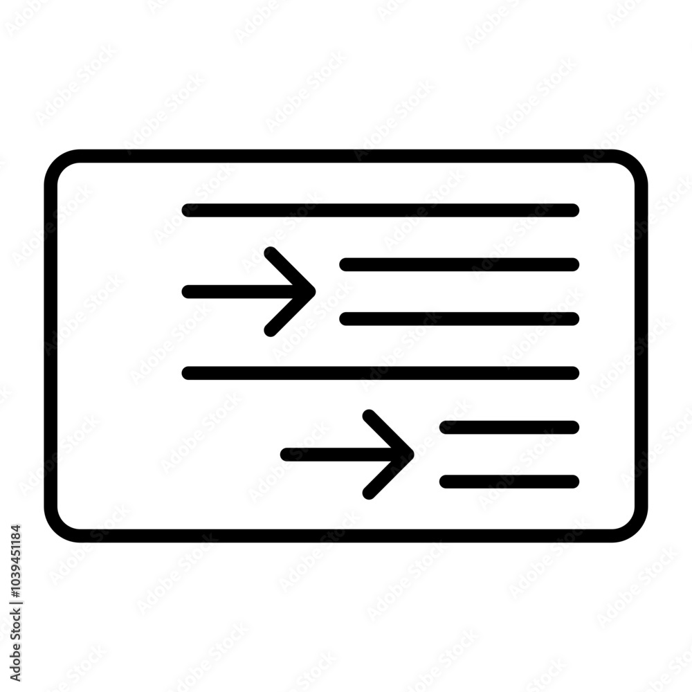 Text Indentation.line icon Text Indentation.line icon