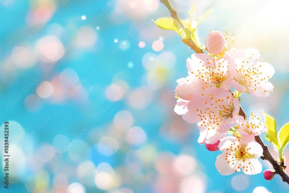 Blossoming Citrus A Sunny Day with Oranges and Flowers Blossoming Citrus A Sunny Day with Oranges and Flowers