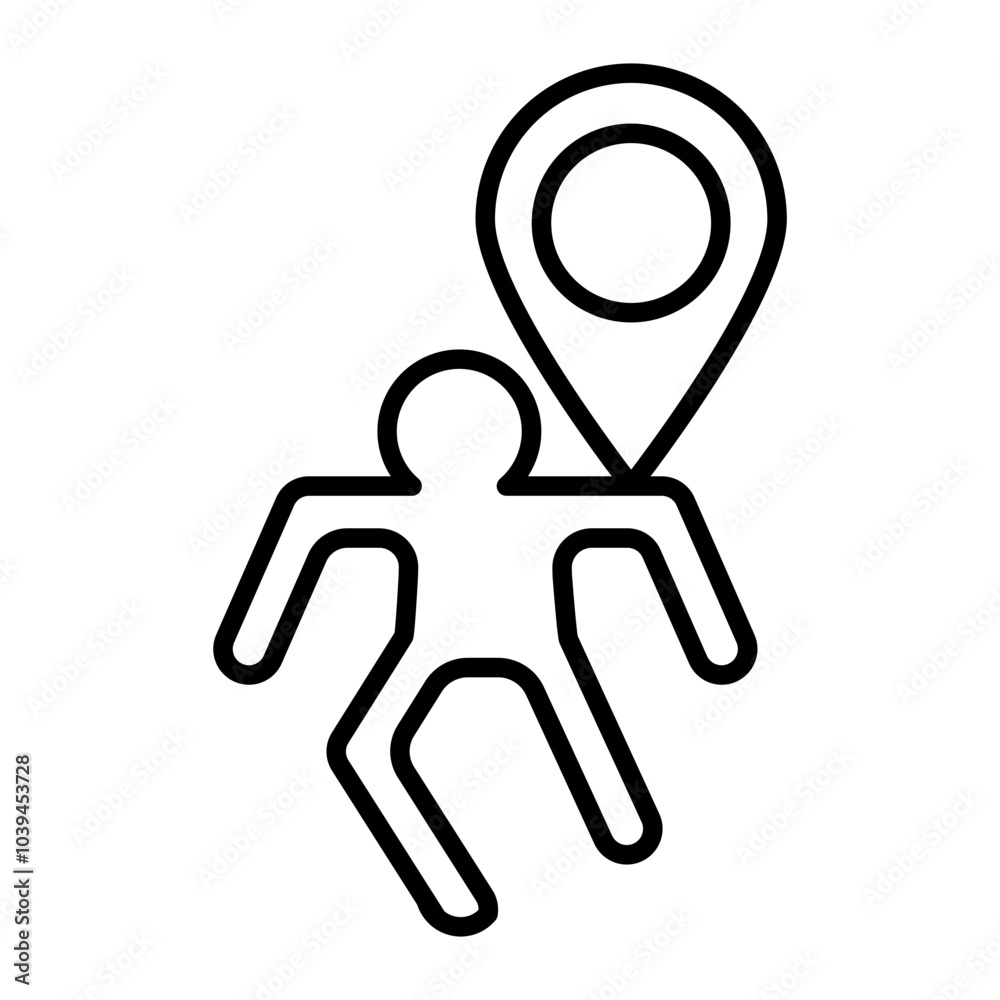 Incident Location.line icon Incident Location.line icon