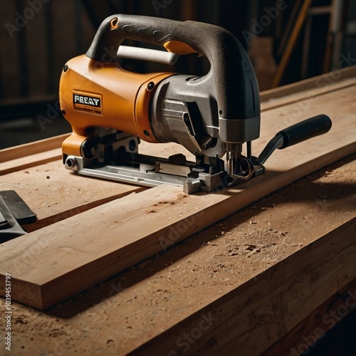 carpenter cutting wood