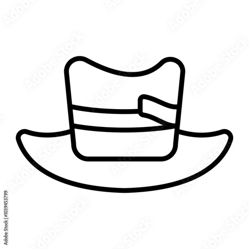 Investigator Hat.line icon