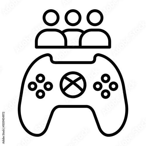 Multiplayer Icon.line icon