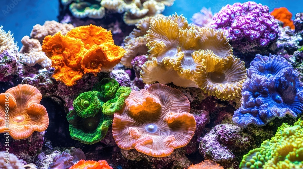 Vibrant Coral Reef Underwater Beauty Vibrant Coral Reef Underwater Beauty