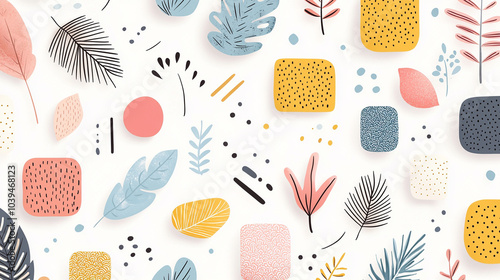 Vibrant tropics a dynamic banner design featuring bold colors and lively tropical elements with enhanced style rendering