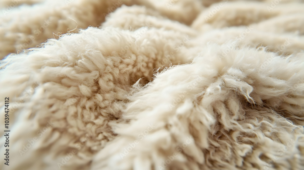 Soft Plush Texture in Close-Up Shot Soft Plush Texture in Close-Up Shot