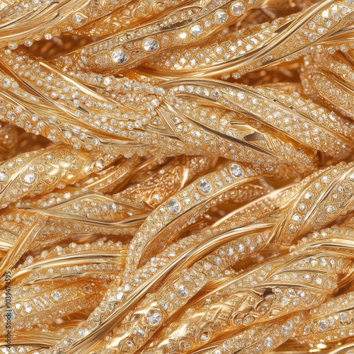 Ornate Indian Bangles and Bracelets Display