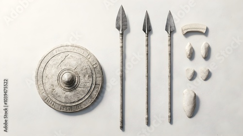 Spartan Spear and Shield photo