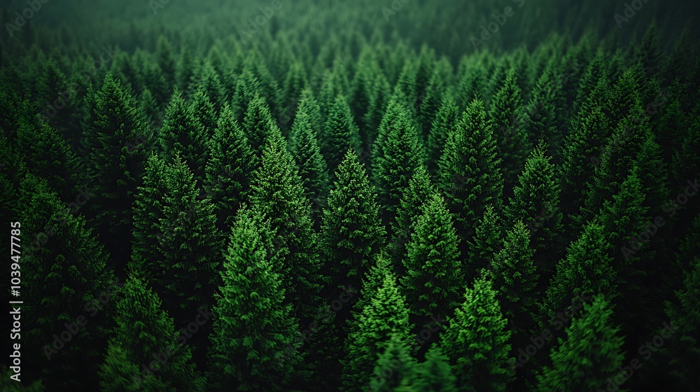 Exploring a Lush Forest Canopy: An Aerial View of Dense Trees Exploring a Lush Forest Canopy: An Aerial View of Dense Trees