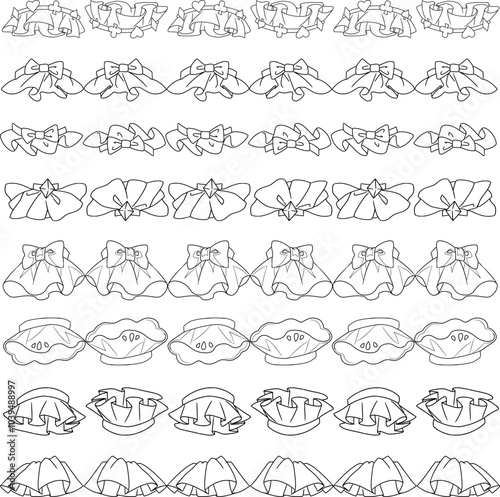 vector lace design elements