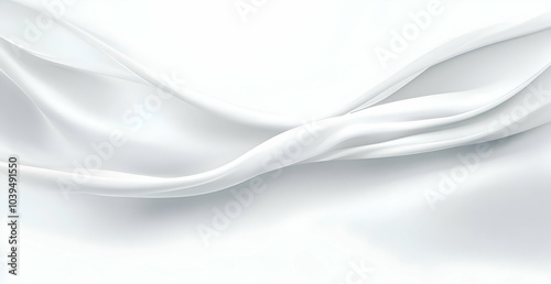 Wallpaper Mural Soft White Fabric with Gentle Blurred Lines Torontodigital.ca