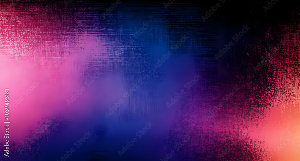 Blue to Purple Gradient Transition Background