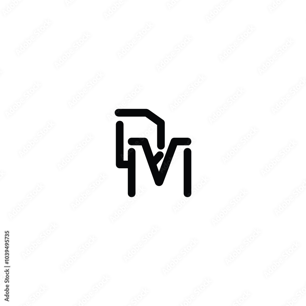 DM monogram logo design letter text name symbol monochrome logotype alphabet character simple logo DM monogram logo design letter text name symbol monochrome logotype alphabet character simple logo