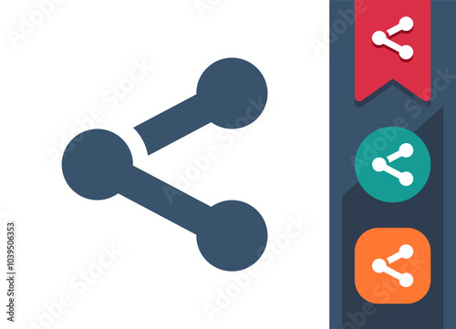 Sharing, Share, Sending Icon