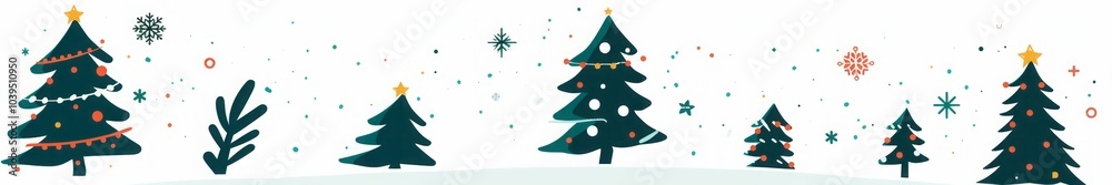 Christmas tree on white background illustration. Christmas tree on white background illustration.