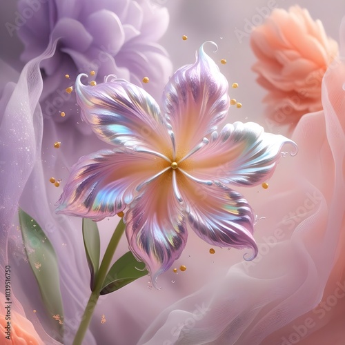 pink flower background
