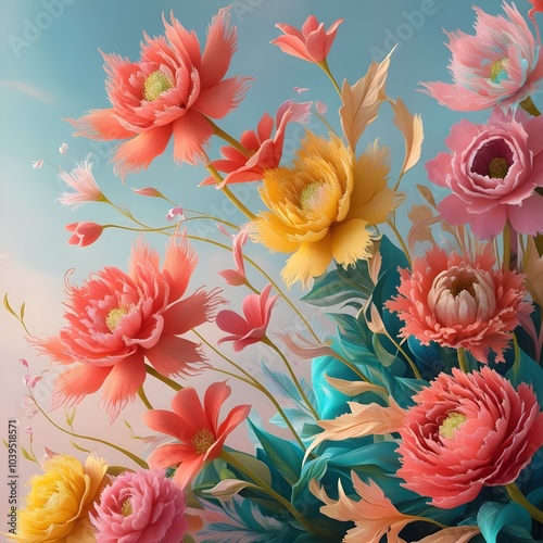 seamless pattern with roses
