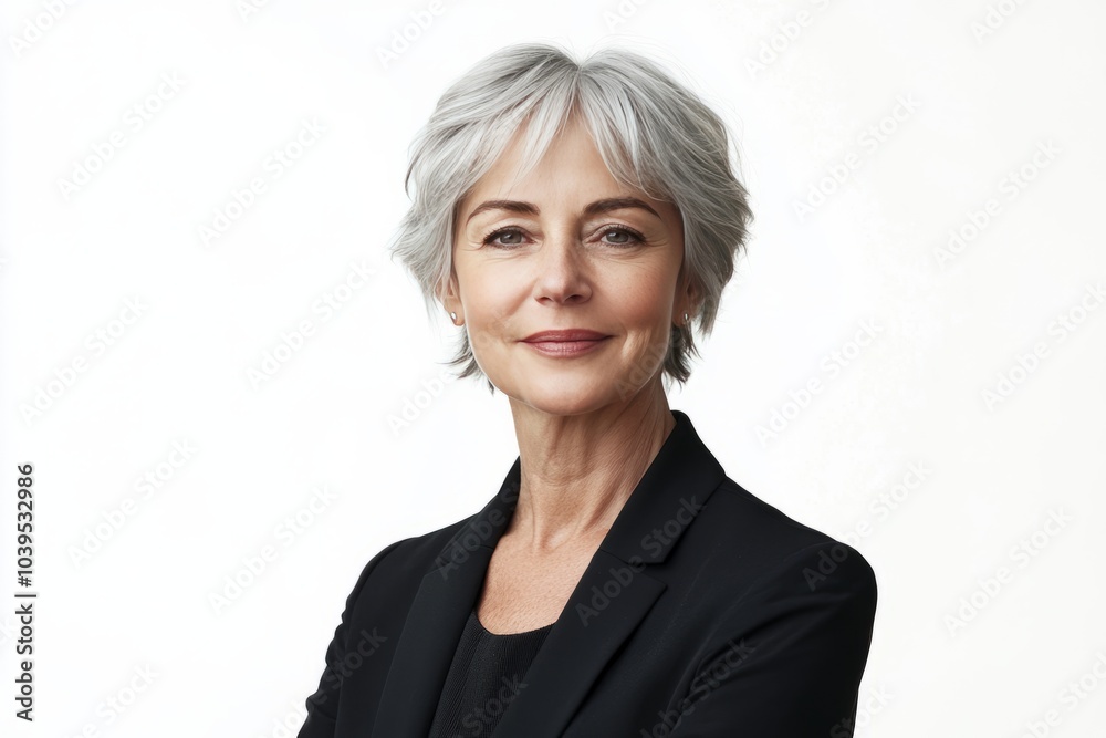 Leadership Radiance: The Elegance and Wisdom of a Senior Businesswoman, generative ai Leadership Radiance: The Elegance and Wisdom of a Senior Businesswoman, generative ai