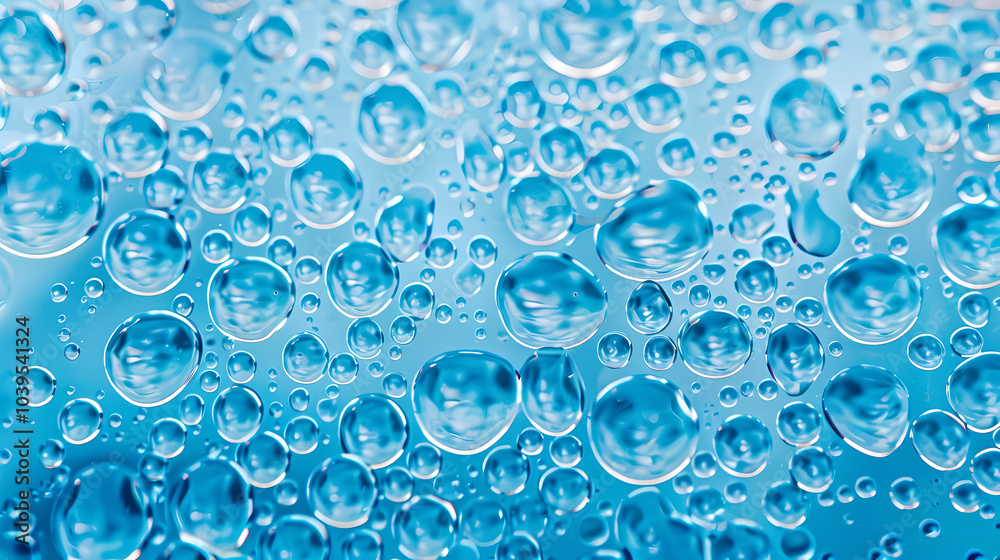 Water droplets and bubbles Water droplets and bubbles