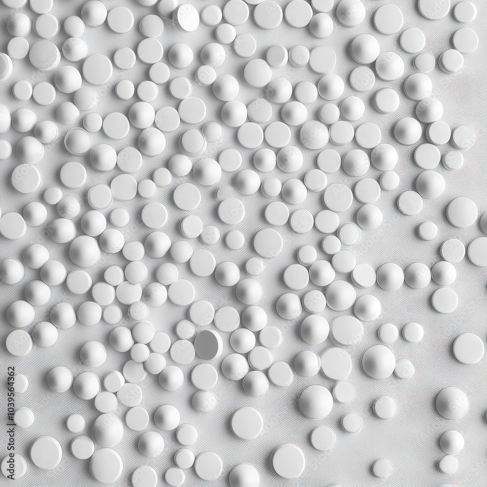 Effervescent Tablets Background with Pill Shape in Drug and Medicine Concept Effervescent Tablets Background with Pill Shape in Drug and Medicine Concept