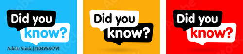 Did you know?