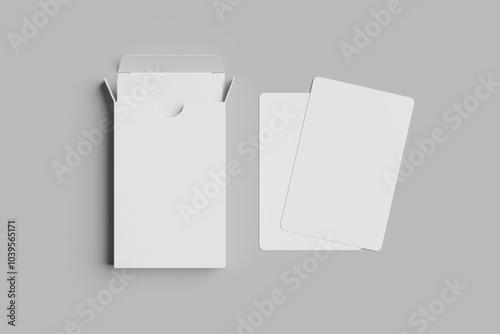 Playing Card Blank Mockup