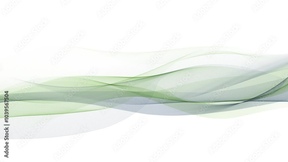 Abstract green/blue lines background loop Abstract green/blue lines background loop