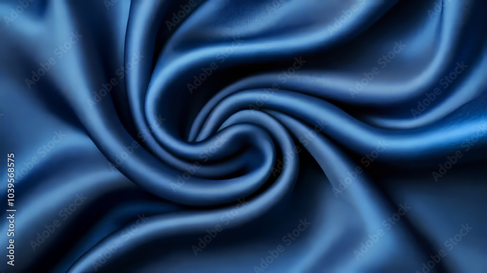 Fototapeta premium Soft Lightweight Blue Fabric with Seamless Texture