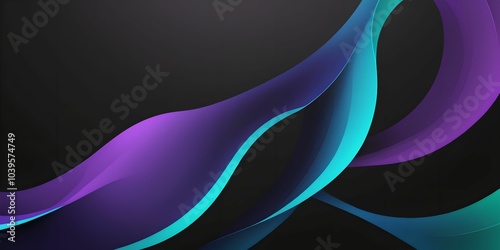 an abstract wallpaper with a blue and purple color palette.