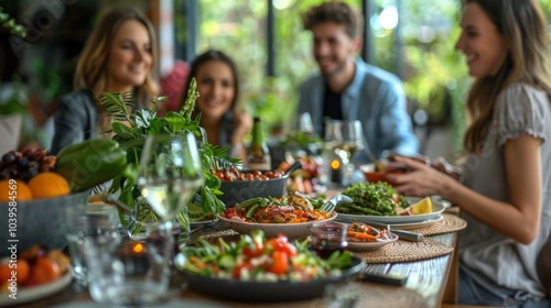 Gathered Around the Table: A Family's Joyful Celebration of Healthy Food and Togetherness