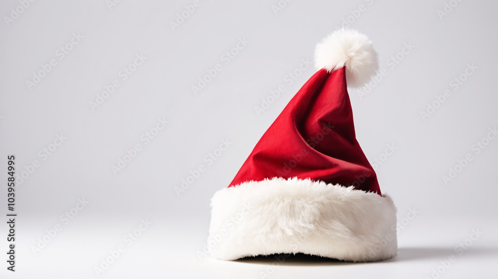 Santa Claus hat isolated on white background Santa Claus hat isolated on white background