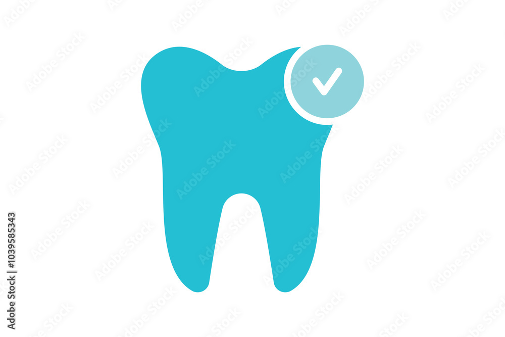 Dental icon. solid icon style. icon related to medical. health elements vector illustration Dental icon. solid icon style. icon related to medical. health elements vector illustration