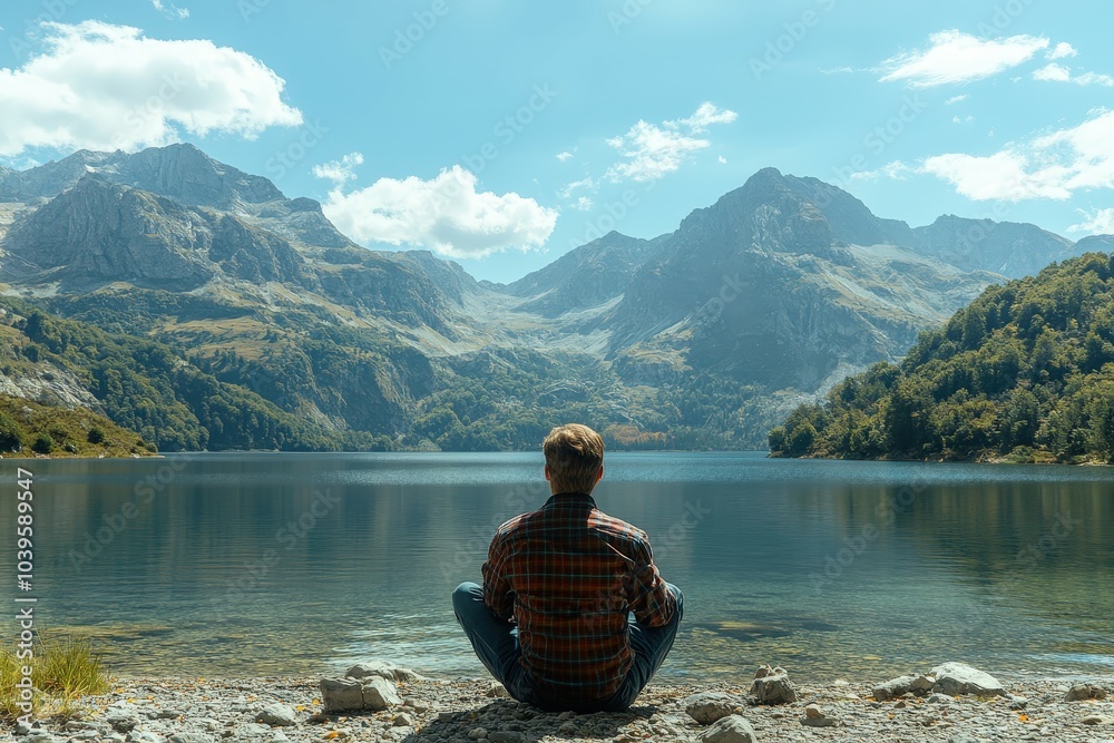 A diverse group of children happily engaging in a hands-on outdoor activity in a sunny park.. Beautiful simple AI generated image