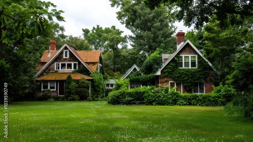 Charming Houses in the Woods