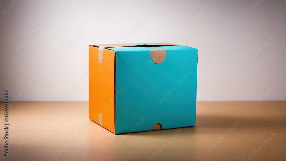 Tilt-Shift Cardboard Box - Minimalist Photography Tilt-Shift Cardboard Box - Minimalist Photography