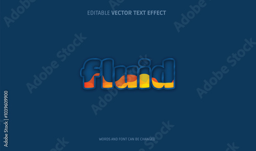 liquid text effect